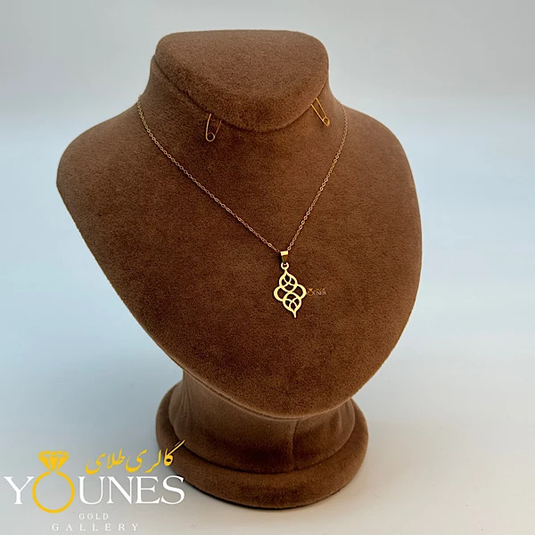 آویز طلا هنری مینیمال